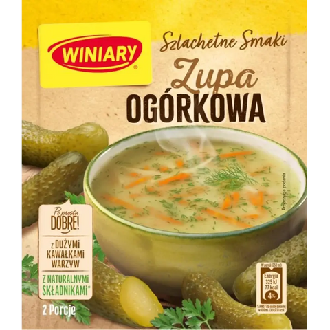 Winiary Instant Soups Cucumber Soup 1.48oz 42g Pack of 5 Winiary