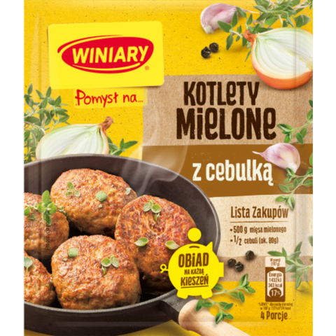 Winiary "Pomysl na ..." Minced Meat with Onion 69g Winiary