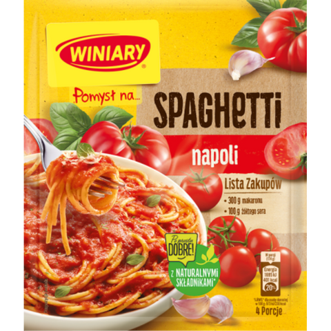 Winiary "Pomysl na ..." Spaghetti Napoli 47g Winiary
