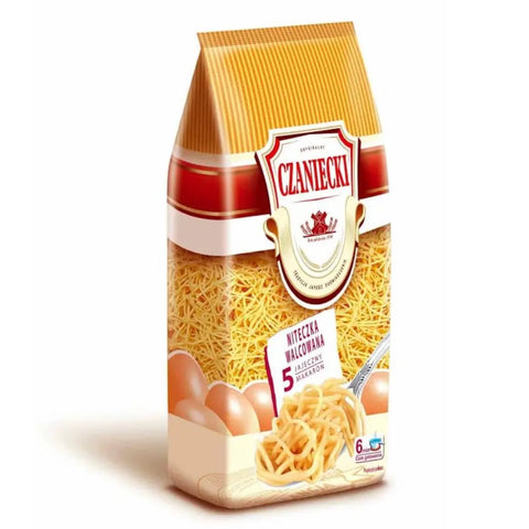 Czaniecki Pasta & Noodles 8.81oz/250g Thin Thread Noodle (Niteczka Walcowana) 8.81oz 250g Czaniecki