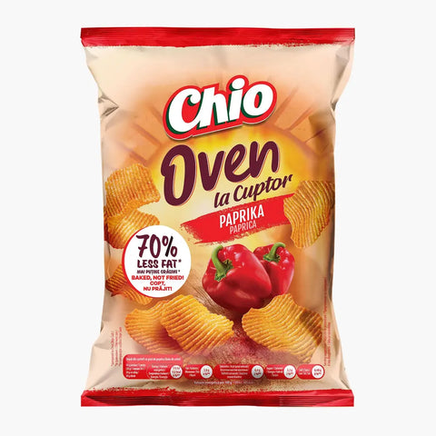 Chio Potato Chips Paprika Oven Baked 3.5oz 100g Chio