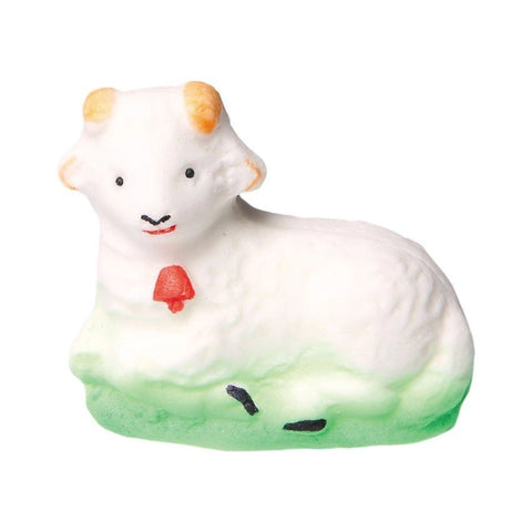 Handmade Sugar Easter Basket & Table Decoration Large Lying Sheep (6cm 7cm) Eko-Pol