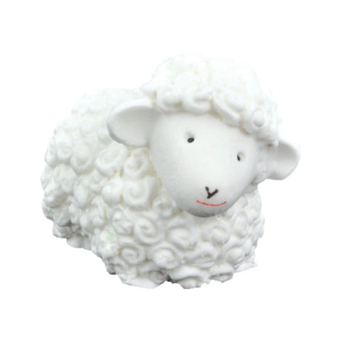 Handmade Sugar Easter Basket & Table Decoration Sheep "Loczek" on the grass (5cm 6cm) Eko-Pol