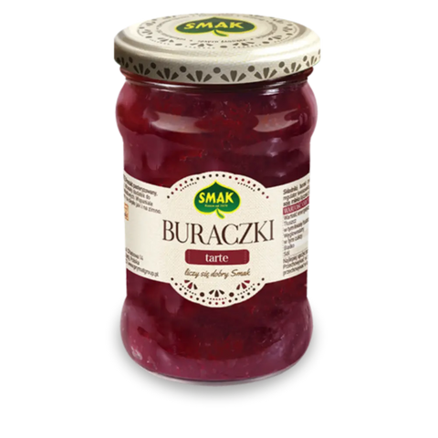 Smak Beet Specialties Grated Beets 10.22oz 290g Smak