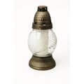 Glass Grave Candle Znicz P94T White (Clear) Znicz Polski
