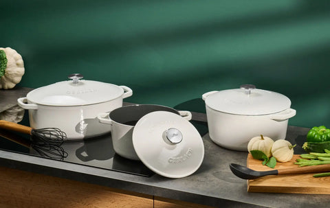 Cast Iron Casserole 5.5 L NATUR IRON Gerlach USA