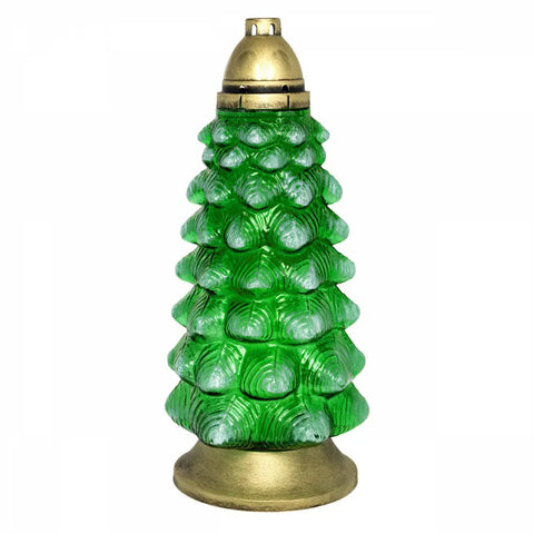 Christmas Grave Candle – Model BN CHX with Holiday Scene Znicz Polski