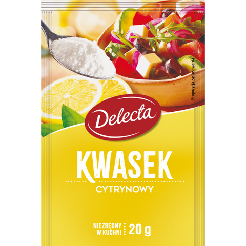 Delecta Citric Acid 0.7oz 20g Delecta