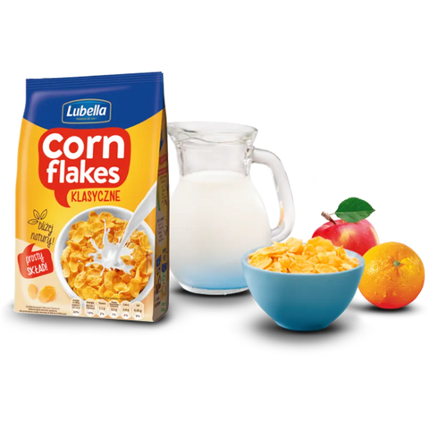 Lubella Breakfast Flakes Corn Flakes Classic 8.8oz 250g Lubella
