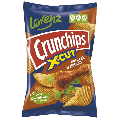 Lorenz Potato Chips Chicken in Herb X - CUT 4.94oz 140g Lorenz