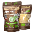CHPN Organic Sauerkraut – Natural & with Boletus Mushroom Stewed Sauerkraut with Boletus Mushrooms 22.92oz 650g Charsznickie Pola Natury