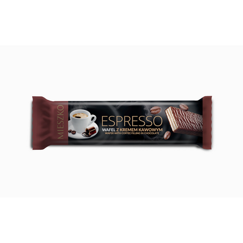 Mieszko Wafer Bar Espresso 1.2oz 34g (Single Bar) Mieszko