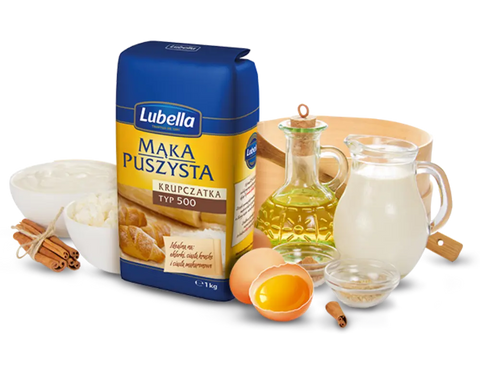 Lubella Wheat flour Krupczatka 2.2lb 1kg Lubella