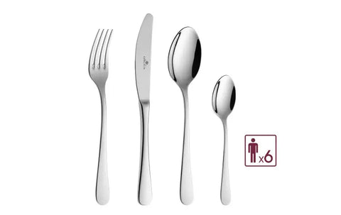 FLOW Cutlery Set - 24 pieces Gerlach USA