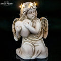 LED Angel Memorial Figurine – Forever in Our Hearts Znicz Polski