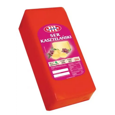 Traditional Polish Cheeses – Bulk Blocks Kasztelański apr≈7lb Mlekovita
