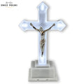 LED Refillable Candle Insert – Tall Cross Design Znicz Polski