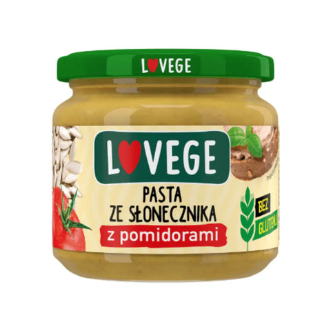 Lovege Plant Based Spreads Sunflower Tomato Spread 6.17oz 175g Lovege