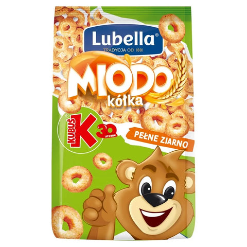 Lubella Breakfast Flakes Honey Flakes Wholegrain Limited Edition 8.8oz 250g Lubella