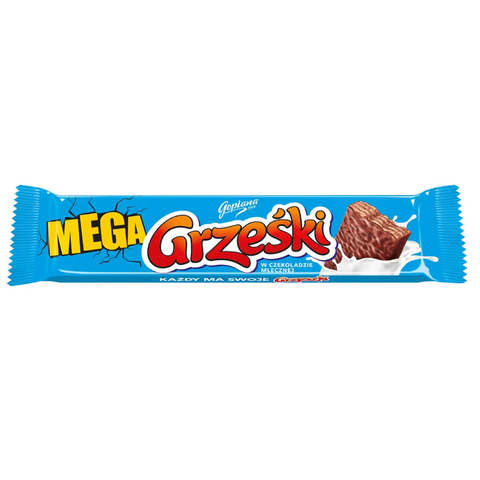 Goplana Grześki Wafer Bars 1.69oz 48g Cocoa Milk Goplana