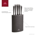 GRANITEX knife set in a block Gerlach USA