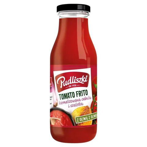Pudliszki – Tomato Sauces & Passata Tomato Frito Caramelized Onion & Shallot 17.46oz 495oz Pudliszki