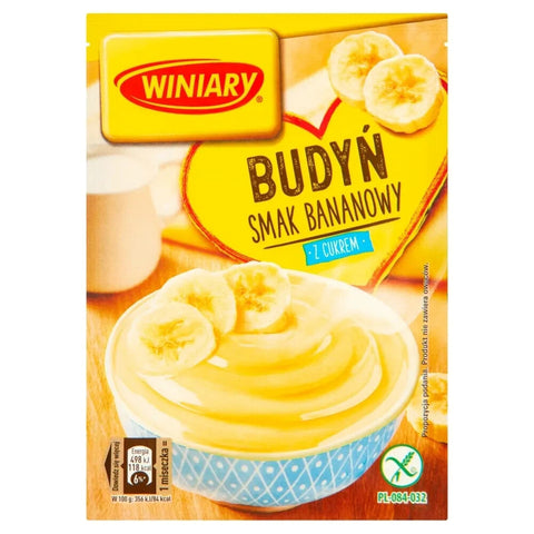 Winiary Pudding Mix Banana 2.11oz 60g Winiary