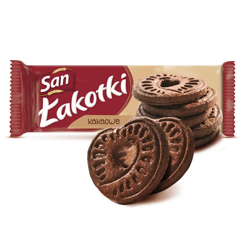 San Lakotki Cookies – Assorted Flavors Cocoa 5.93oz 168g San