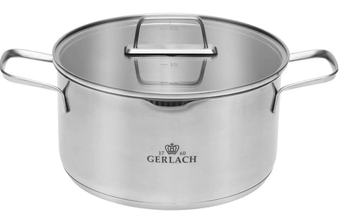 Ambiente 5-Piece Pot Set w Lids Gerlach USA