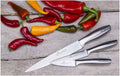 Knife set in black block MODERN Gerlach USA