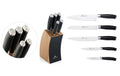 DECO BLACK Knife Set in Block Gerlach USA