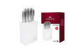 Knife set in white block MODERN Gerlach USA