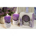 Lavender Bouquet Scented Candle in Box – 140mm by Bartek Candles Bartek Candles