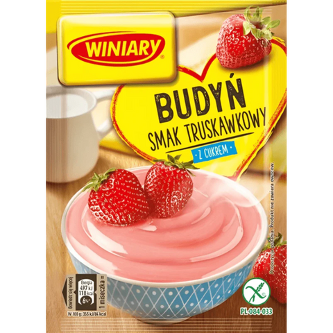 Winiary Pudding Mix Strawberry 2.11oz 60g Winiary