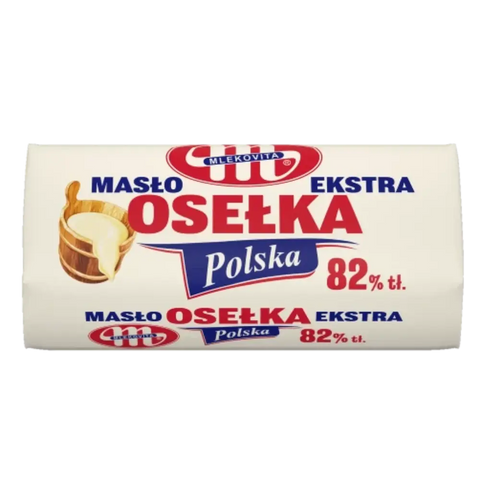 Mlekovita Traditional Polish Margarine & Butter Selection Polish Butter Extra 17.3oz 500g Mlekovita